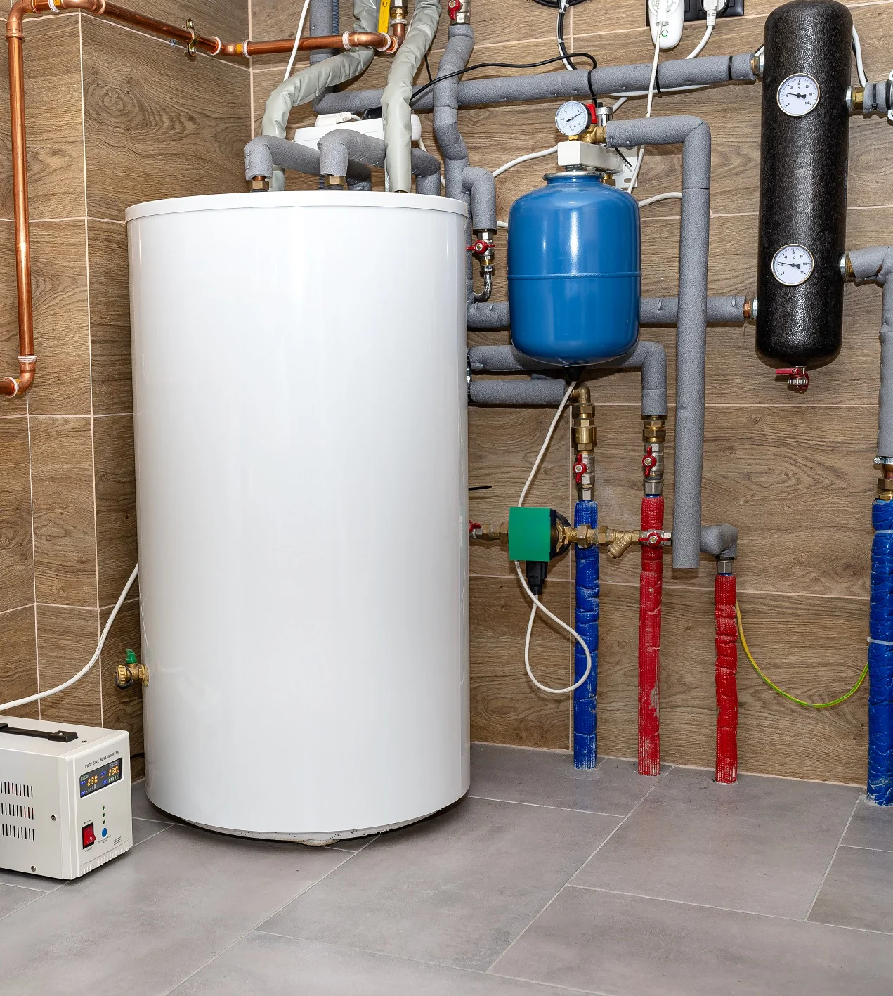 Hot water heater installed by Able Air Heat