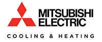 Mitsubishi Electric ductless air conditioning equipment logo
